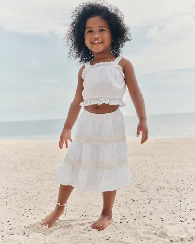 Abercrombie & Fitch Kids' Toddler Tank And Skirt Set In White