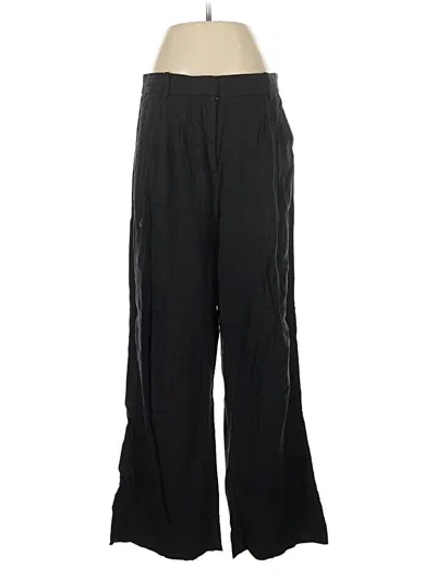 Pre-owned Abercrombie & Fitch Track Pants In Black