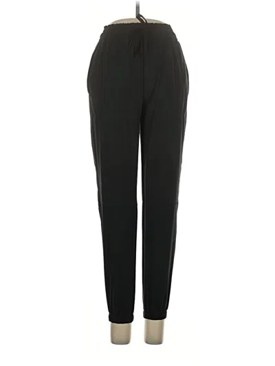 Pre-owned Abercrombie & Fitch Track Pants In Black