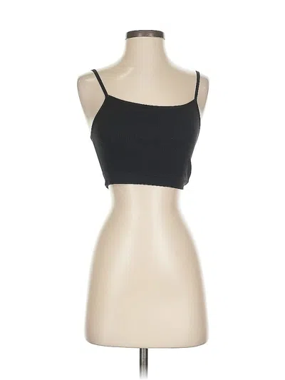Pre-owned Abercrombie & Fitch Tube Top Black Strapless Neckline Tops