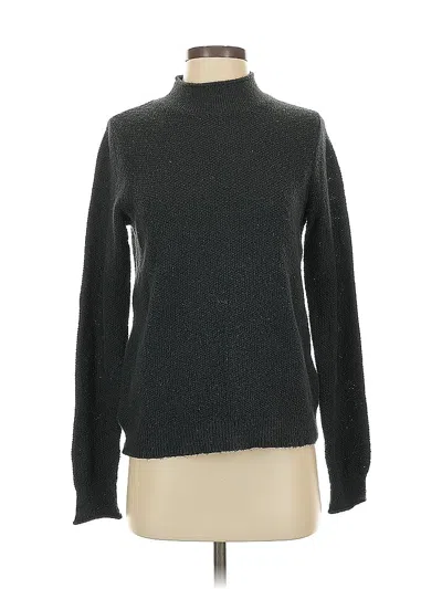 Pre-owned Abercrombie & Fitch Turtleneck Sweater In Black