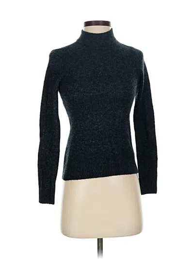 Pre-owned Abercrombie & Fitch Turtleneck Sweater In Blue