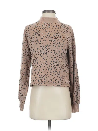 Pre-owned Abercrombie & Fitch Turtleneck Sweater In Brown