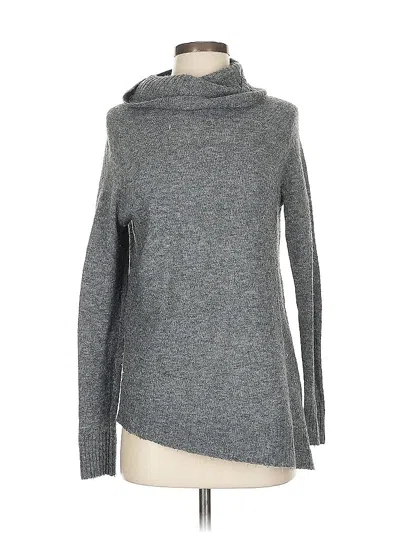 Pre-owned Abercrombie & Fitch Turtleneck Sweater In Gray