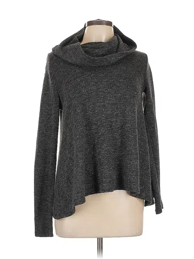 Pre-owned Abercrombie & Fitch Turtleneck Sweater In Gray