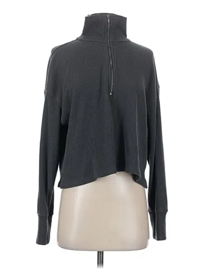 Pre-owned Abercrombie & Fitch Turtleneck Sweater In Gray