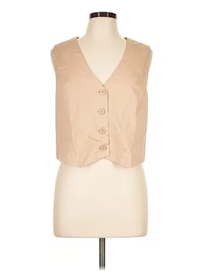 Abercrombie & Fitch Vest In Neutral