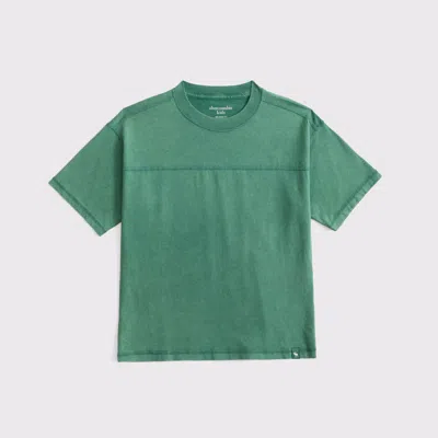 Abercrombie & Fitch Kids' Yoke Tee In Green