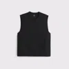 Abercrombie & Fitch Ypb Active Heavyweight Cotton Tank In Black