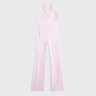 Abercrombie & Fitch Kids' Ypb Lace-trim Jumpsuit In Purple