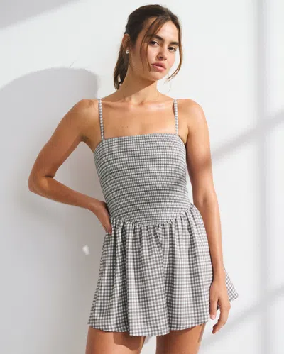 Abercrombie & Fitch Ypb Motiontek Active Mini Dress In Gray
