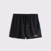 Abercrombie & Fitch Ypb Motiontek Athletic Fit Unlined Training Short In Black