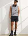 Abercrombie & Fitch Ypb Motiontek Lined Training Short In Black