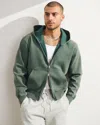 Abercrombie & Fitch Ypb Neoknit Max Full-zip Hoodie In Green