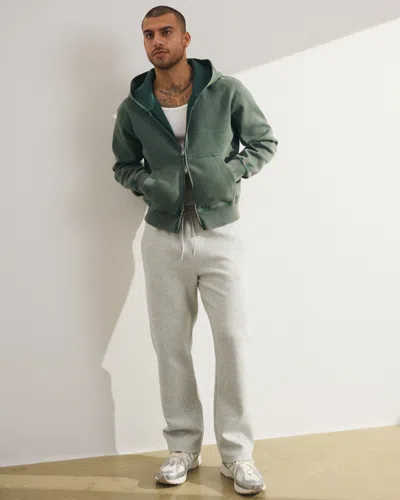 Abercrombie & Fitch Ypb Neoknit Max Relaxed Straight Bottom In Gray