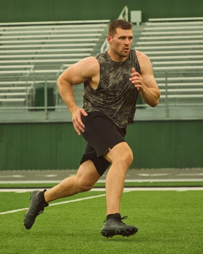 Abercrombie & Fitch Ypb Neoknit Max Short In Black