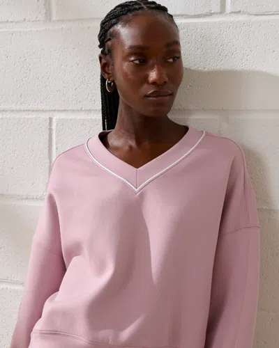 Abercrombie & Fitch Ypb Neoknit V-neck In Pink