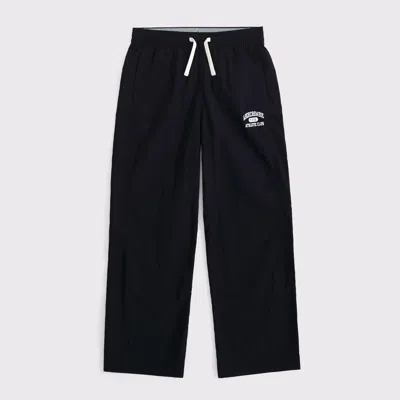 Abercrombie & Fitch Kids' Ypb Nylon Joggers In Black