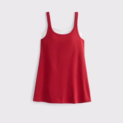 Abercrombie & Fitch Ypb On The Go Mini Dress In Red