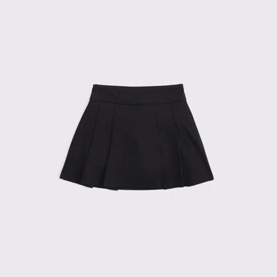 Abercrombie & Fitch Kids' Ypb Pleated Mini Skort In Black