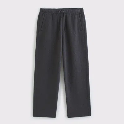 Abercrombie & Fitch Ypb Restore Ribbed Baggy Pant In Gray