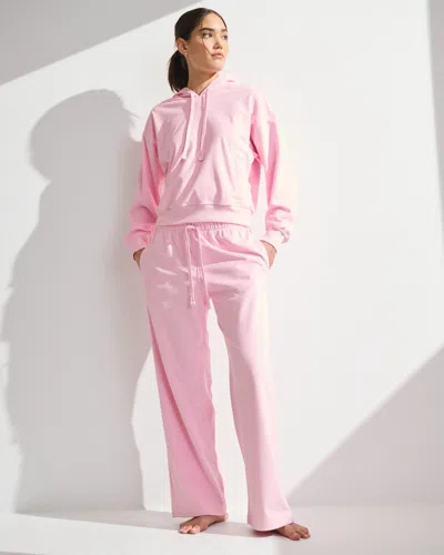 Abercrombie & Fitch Ypb Restore Wide Leg Pant In Pink