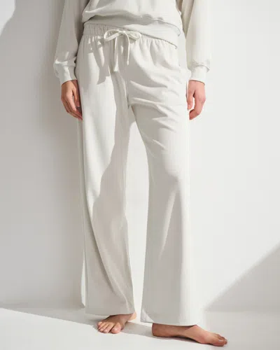 Abercrombie & Fitch Ypb Restore Wide Leg Pant In White