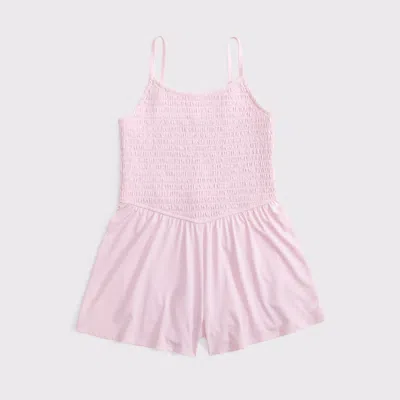 Abercrombie & Fitch Kids' Ypb Smocked Romper In Purple