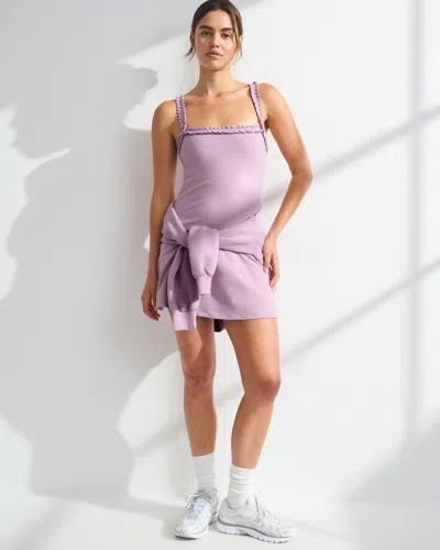 Abercrombie & Fitch Ypb Studioflex Active Mini Dress In Purple