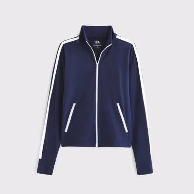 Abercrombie & Fitch Ypb Studioflex Full-zip In Blue