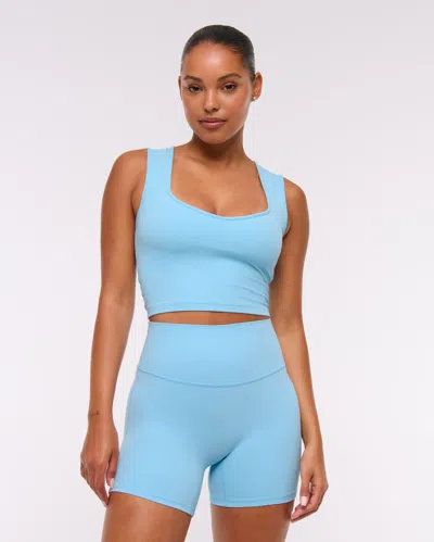 Abercrombie & Fitch Ypb Studioflex Portrait Tank In Blue