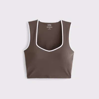 Abercrombie & Fitch Ypb Studioflex Portrait Tank In Brown