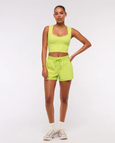 Abercrombie & Fitch Ypb Studioflex Portrait Tank In Green