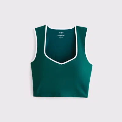 Abercrombie & Fitch Ypb Studioflex Portrait Tank In Green