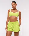 Abercrombie & Fitch Ypb Studioflex Sports Bra In Green