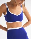 Abercrombie & Fitch Ypb Studioflex Sports Bra In Blue