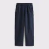 Abercrombie & Fitch Ypb Terry Open-hem Sweatpant In Blue