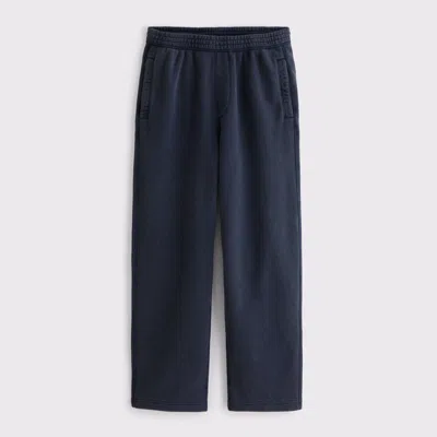 Abercrombie & Fitch Ypb Terry Open-hem Sweatpant In Blue