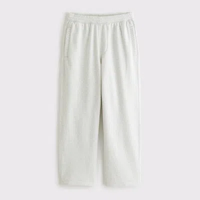 Abercrombie & Fitch Ypb Terry Open-hem Sweatpant In Gray