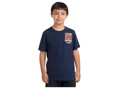 Abercrombie Anf Car Show T-shirts (big Kid) Boy's T Shirt Navy Blazer : 15-16 (big Kids), Cotton In Blue