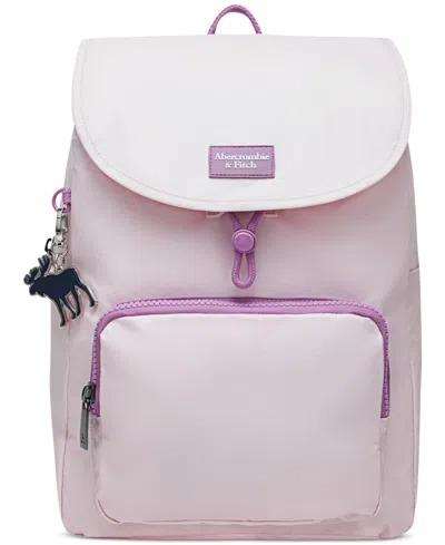 Abercrombie Kids' Aspen Shine Flap Rucksack Backpack In Pink