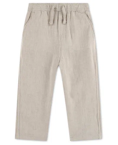 Abercrombie Baby Boys' Loose Linen Pants In Gray