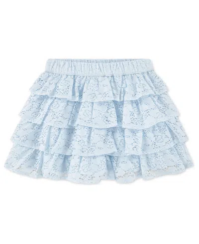 Abercrombie Baby Girls' Lace Mini Skort In Blue