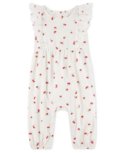Abercrombie Baby Girls' Sleeveless Jumpsuit In White