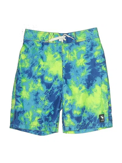 Pre-owned Abercrombie Kids' Board Shorts In Blue