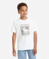 Abercrombie Boys 5-16 Camo Moose T-shirts In White