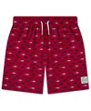 Abercrombie Kids' Boys' 5-8 Printed Swim Trunks In Red