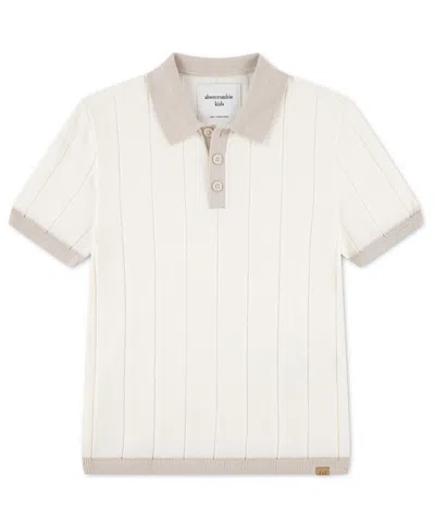 Abercrombie Kids' Boys' 8-20 Short-sleeve Polo Shirt In Neutral