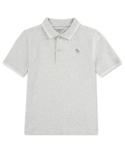 Abercrombie Kids' Boys' 8-20 Tipped Pique Polo Shirt In White