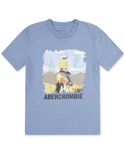 Abercrombie Kids' Boys Back Trail T-shirt In Blue